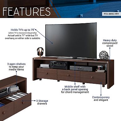 Techni Mobili Elegant TV Stand - Up To 75" TV