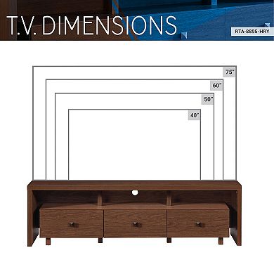 Techni Mobili Elegant TV Stand - Up To 75" TV