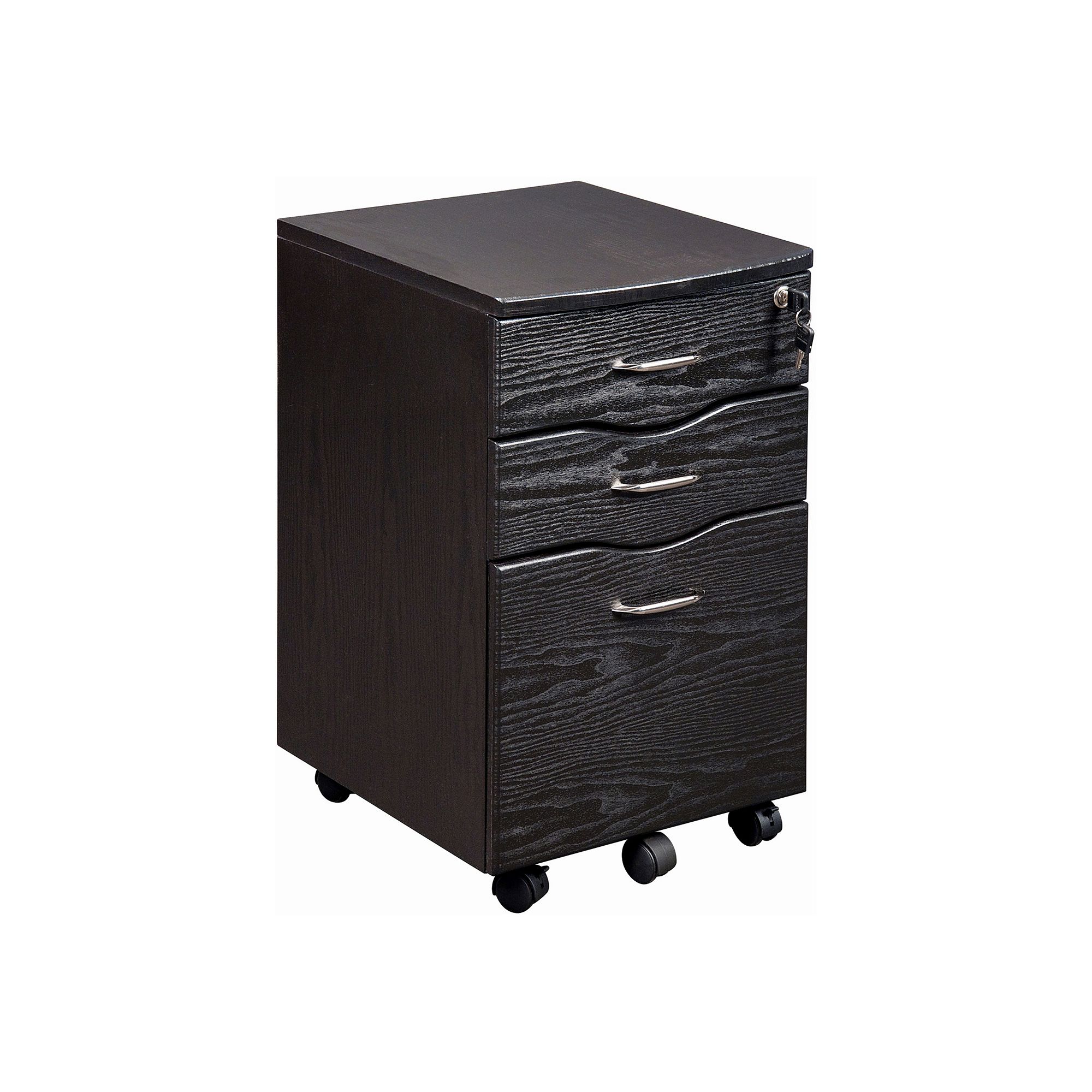 Techni Mobili Rolling Storage and File Cabinet, Gray