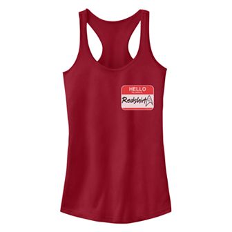 Juniors' Star Trek The Original Series Redshirt Racerback Tank Top