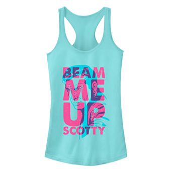 Juniors' Star Trek The Original Series Beam Me Up Racerback Tank Top