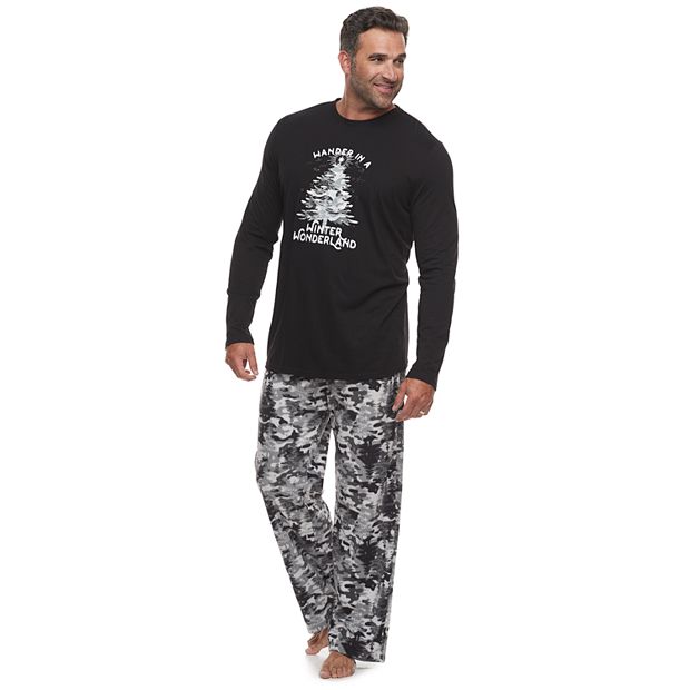 Big Tall Jammies For Your Families Camo Family Tee Pants