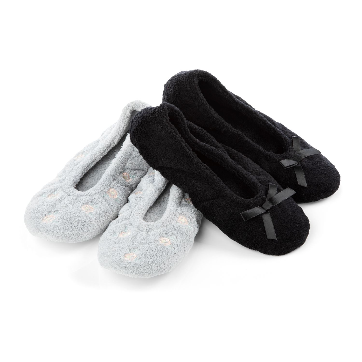 isotoner ballerina house slippers