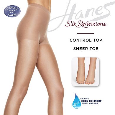 Hanes Silk Reflections Lasting Sheer Pantyhose