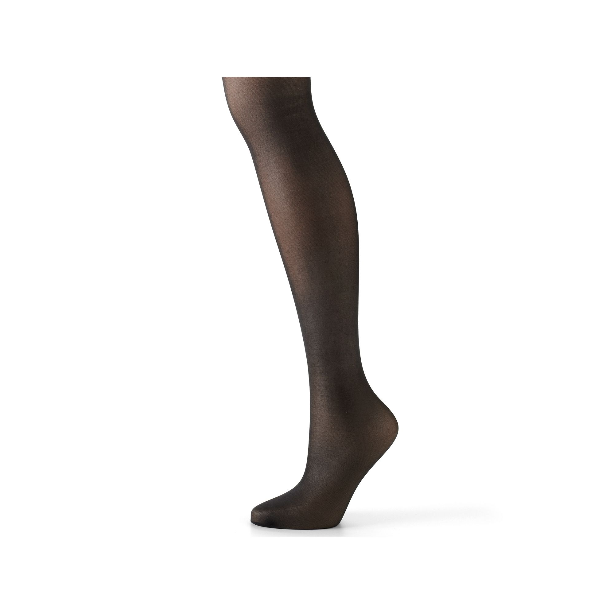 Hanes® Silk Reflections Lasting Sheer Pantyhose, Womens, Size: C-D, Black