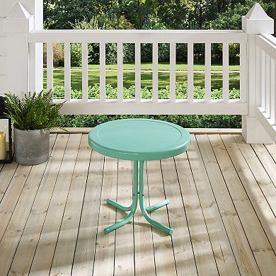 Crosley Furniture Retro Metal Side Table