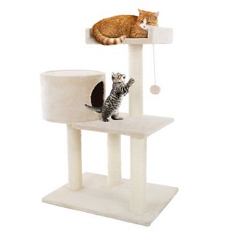 PetMaker 3 tier Cat Tree with Condo & Scratch Posts