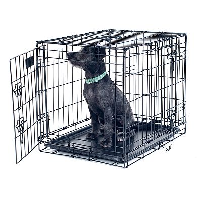 PetMaker 2-Door Foldable Dog Cage