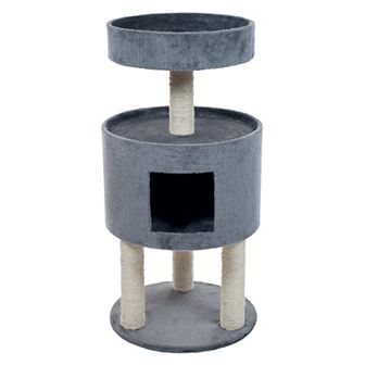 PetMaker Cat Condo with Overhead Balcony