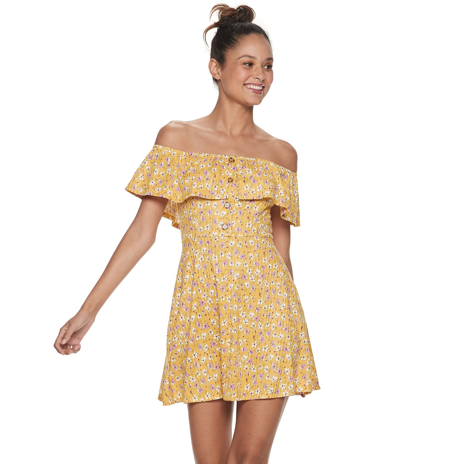 speechless off the shoulder dress