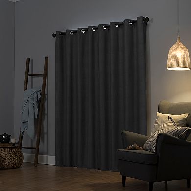 Sun Zero Cameron 100% Blackout Thermal Insulated Grommet Single Curtain Panel