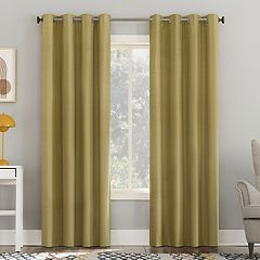 84 Inches Yellow Curtains Ds Window Treatments Home Decor Kohl S