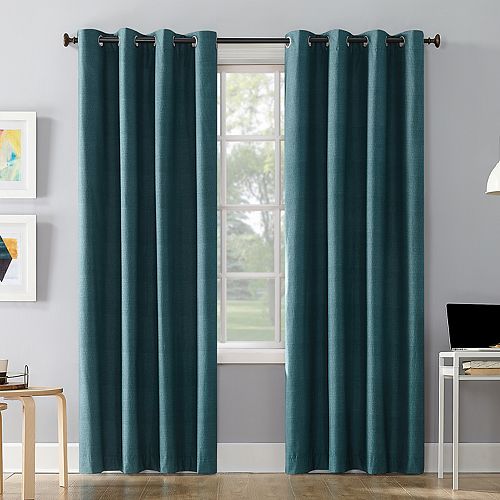 Sun Zero Cameron Thermal Insulated 100 Blackout Grommet Curtain Panel