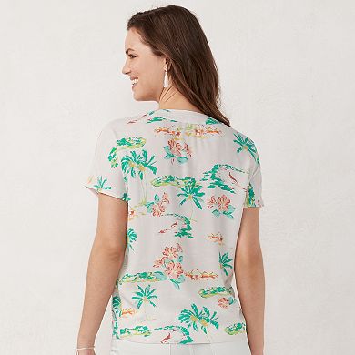 Women's LC Lauren Conrad V-Neck Top