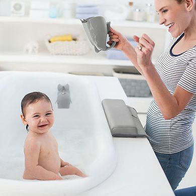Skip Hop Moby Grey Bathtime Essentials 4-piece Set