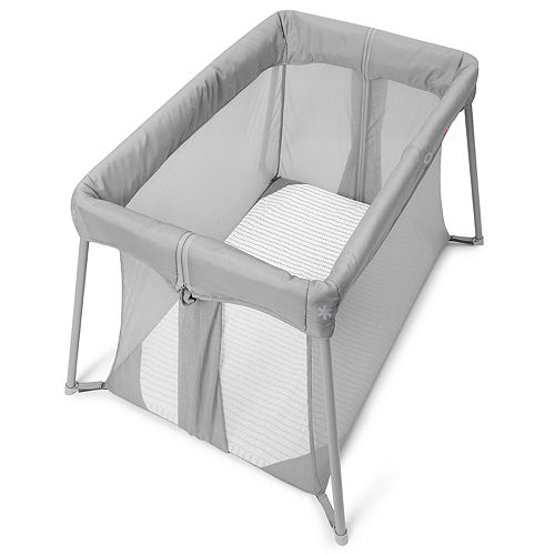 Skip Hop Play To Night Expanding Grey Clouds Travel Crib