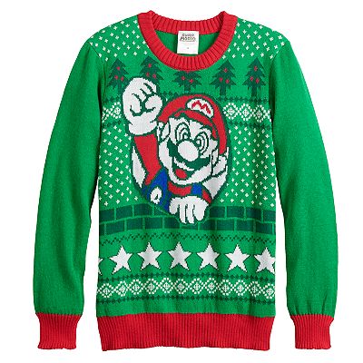 Kohls boys christmas sweater best sale