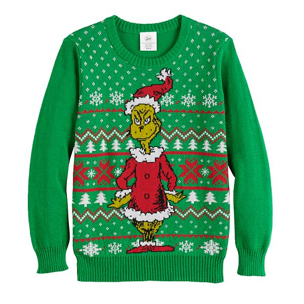 Kansas City Chiefs Grinch & Scooby Doo Christmas Ugly Sweater