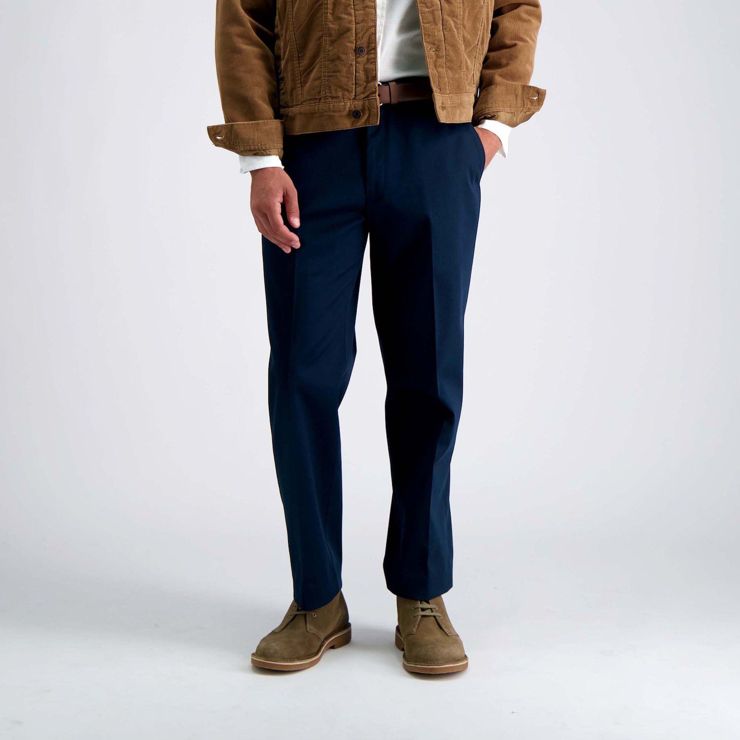 navy khaki pants