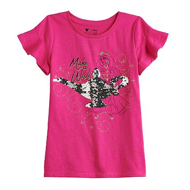 Disney's Aladdin Girls 4-12 Jasmine Sequined Graphic Tee by Jumping Beans® 