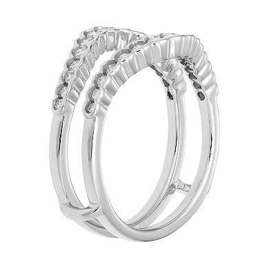 14k Gold 1/2 Carat T.W. Diamond Enhancer Wedding Ring