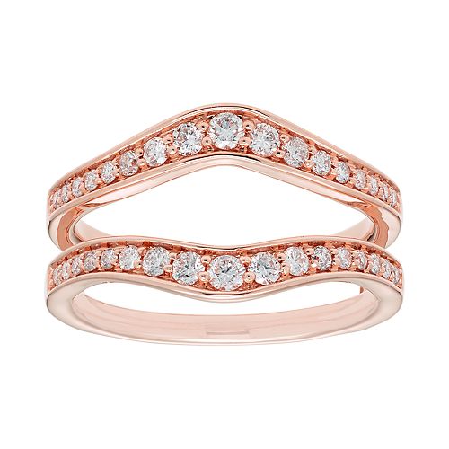 14k Gold 1/2 Carat T.W. Diamond Enhancer Wedding Ring