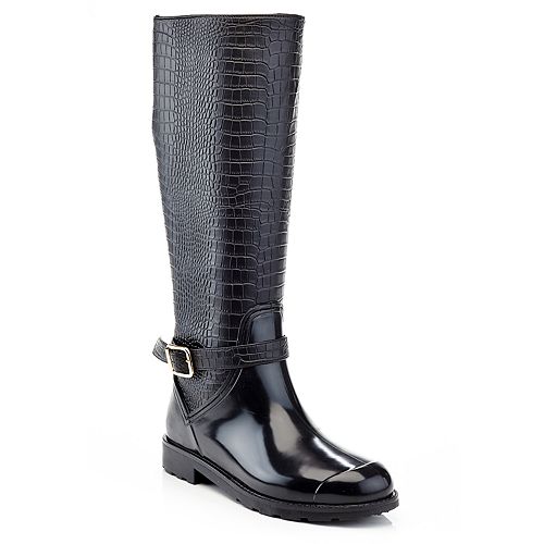 Henry Ferrera OMG Women's Snake Pattern Tall Rain Boots