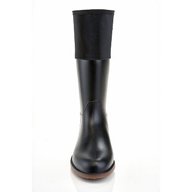 Henry Ferrera OMG Women's Snake Pattern Tall Rain Boots