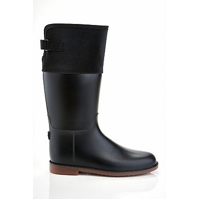 Henry Ferrera OMG Women's Snake Pattern Tall Rain Boots