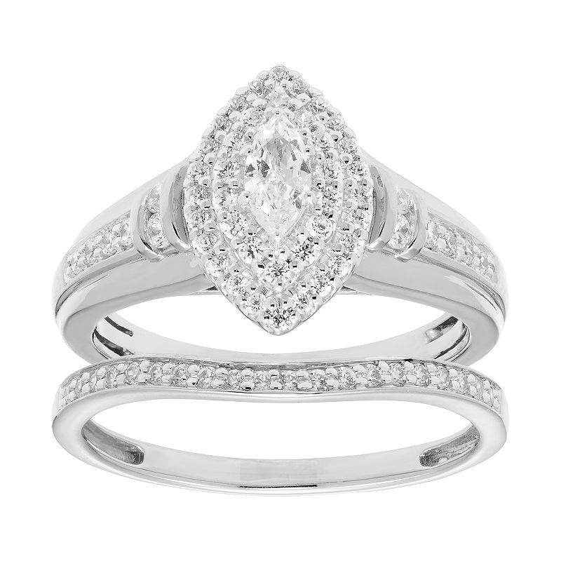 52871941 14k Gold 3/4 Carat T.W. IGL Certified Diamond Marq sku 52871941