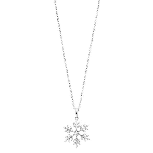 Kohls snowflake outlet necklace