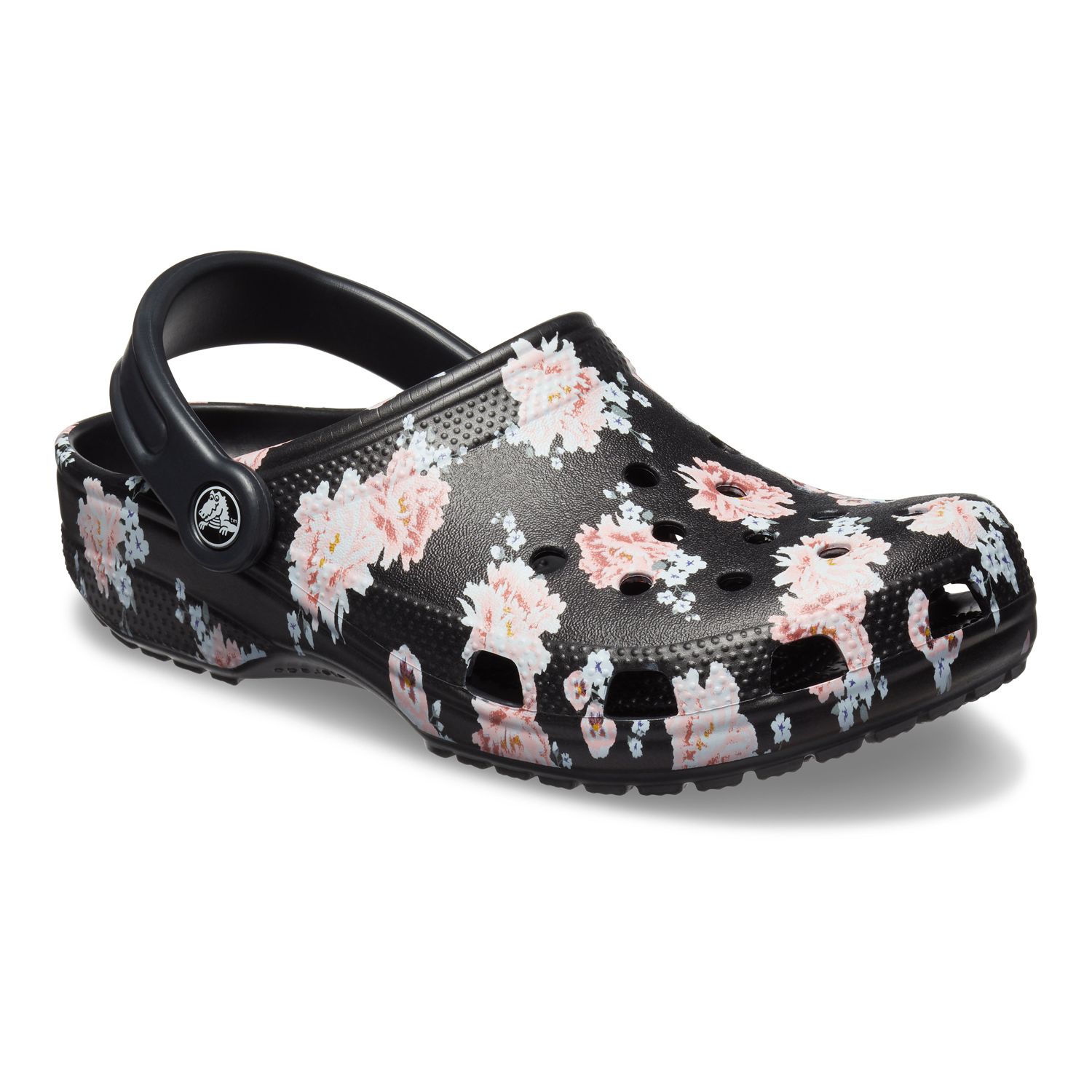 printed crocs clogs