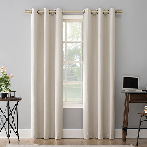 Sun Zero 2-pack Amici Thermal 100% Blackout Window Curtains