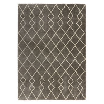 Nourison Geometric Shag Rug