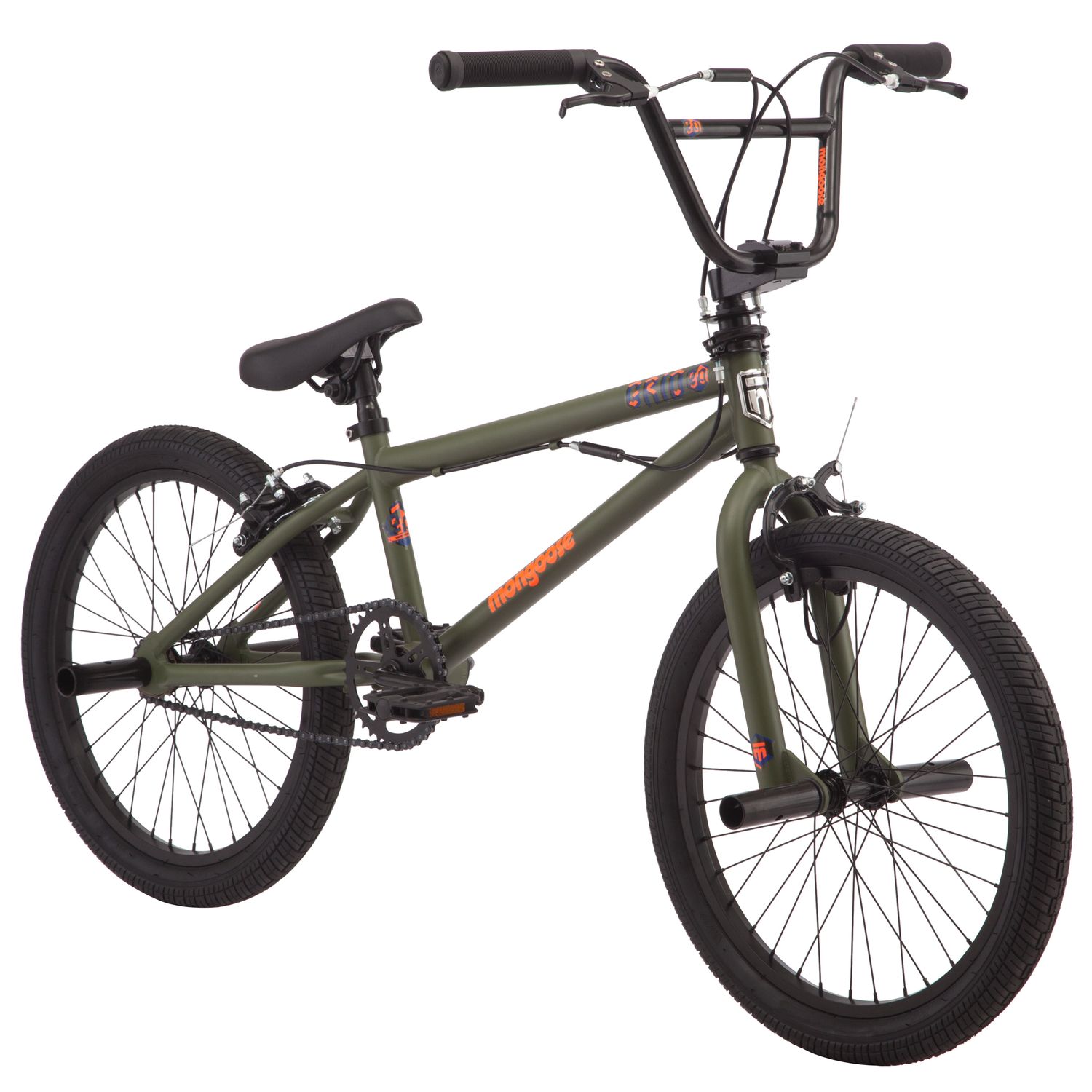 mongoose bmx green