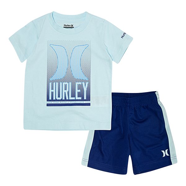 Toddler Boy Hurley TShirt & Board Shorts Set