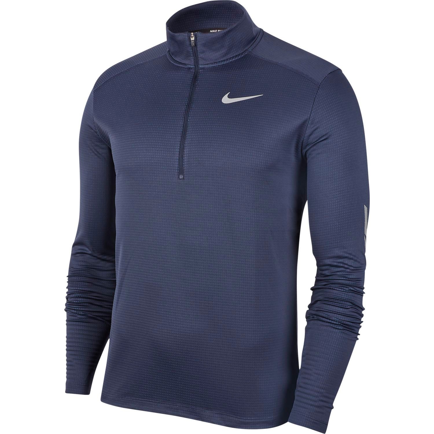 mens nike half zip running top