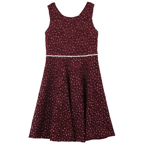 Girls 7-16 & Plus Size Speechless Allover Lace Sparkle Dress