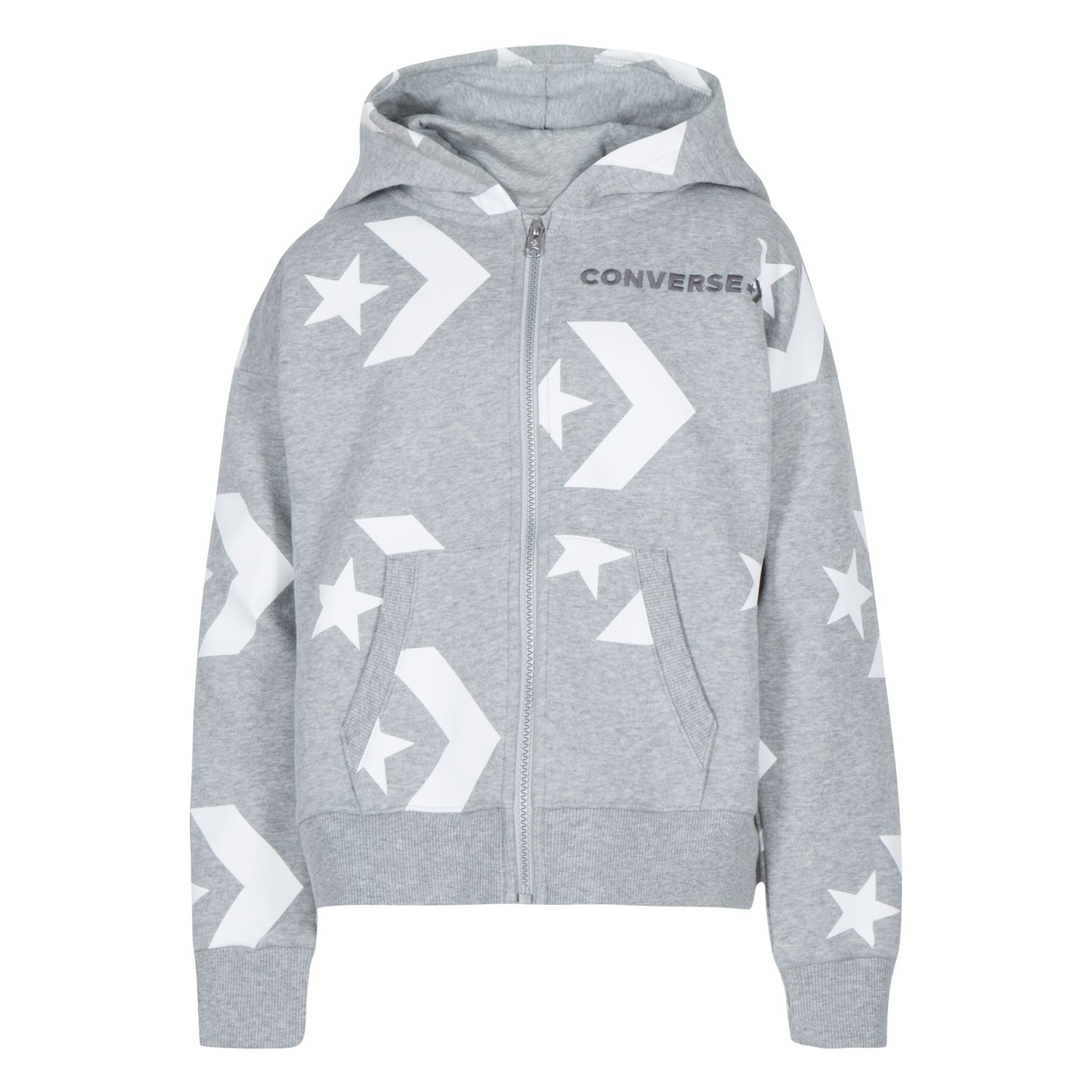 converse star chevron fz hoodie