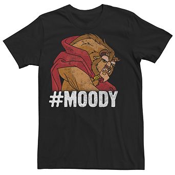 Disney's Beauty and the Beast Hashtag Moody Men's Tee