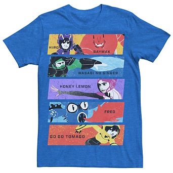 Men's Disney's Big Hero 6 Group Panel Tee