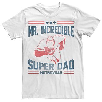 Disney / Pixar's The Incredibles Men's Retro Super Dad Tee