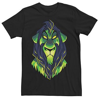 Men's Disney's The Lion King Dark Scar Portrait Tee