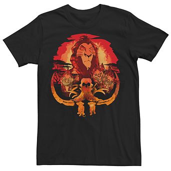 Disney's The Lion King Treacherous Scar Bad Lands Men's Tee