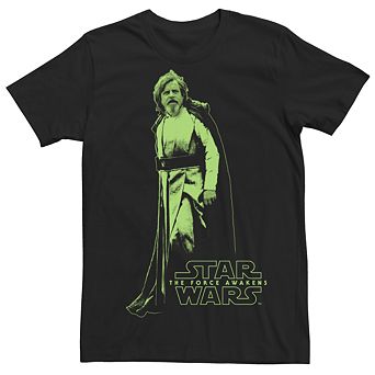 Men's Star Wars The Force Awakens Luke Skywalker Portrait Tee