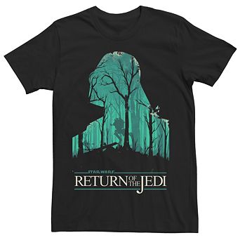 Men's Star Wars Return of the Jedi Darth Vader Silhouette Tee