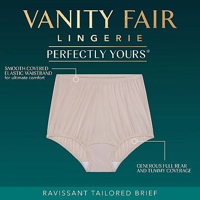 Women's Vanity Fair Lingerie Perfectly Yours Ravissant 3-Pack Brief Panty Set 15711