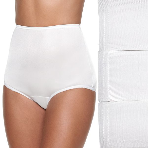 Vanity Fair Women's Perfectly Yours Ravissant Tailored Full Brief Underwear, 3 Pack, Style 15711