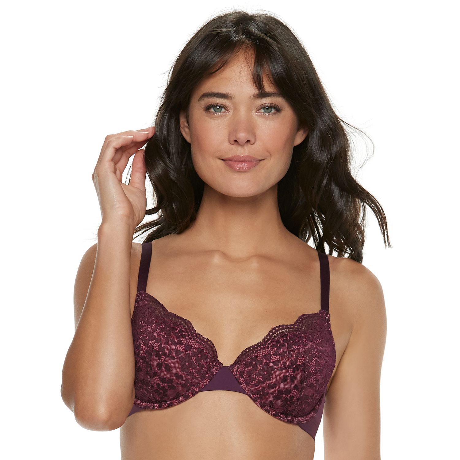 warners lace bra