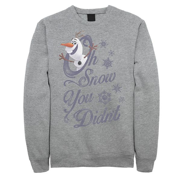 Authenticatie smaak kat Women's Disney's Frozen Olaf "Oh Snow You Didn't" Crew Fleece